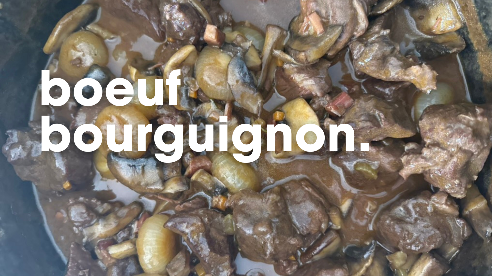 beef bourguignon