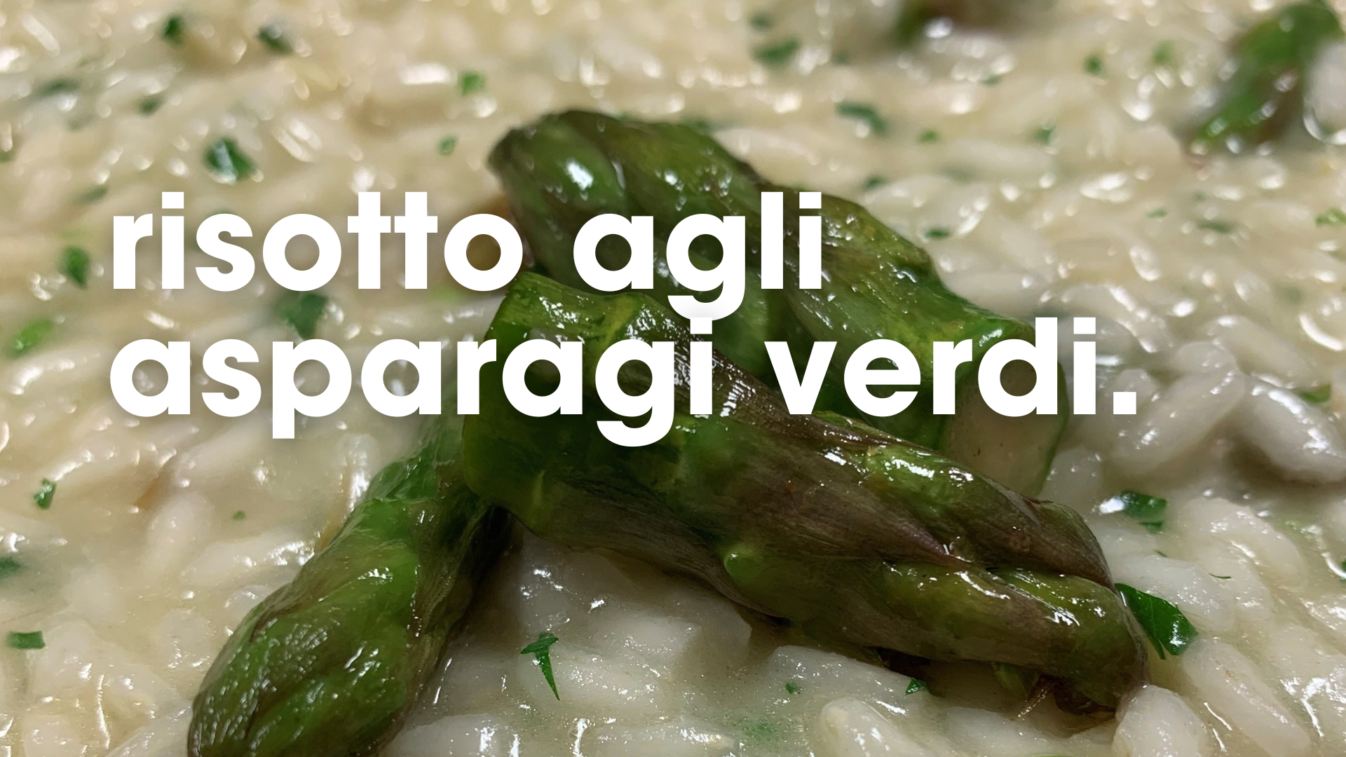 risotto agli asparagi